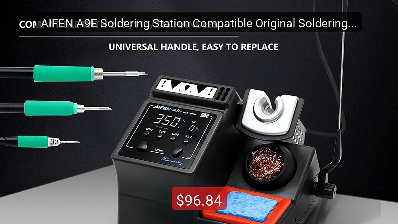 AIFEN A9E Soldering Station Compatible Original Soldering I... -- Top Pick 2026 | Unbeatable Price!