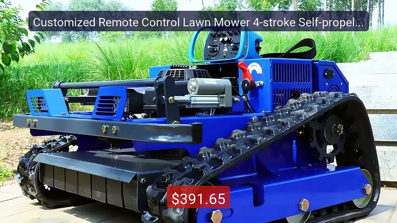 Customized Remote Control Lawn Mower 4-stroke Self-propelled C... -- Best Buy 2026 | Great Quality!