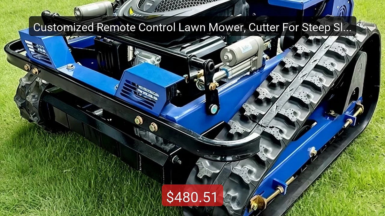 Customized Remote Control Lawn Mower, Cutter For Steep Slop... -- Top Pick 2026 | Unbeatable Price!