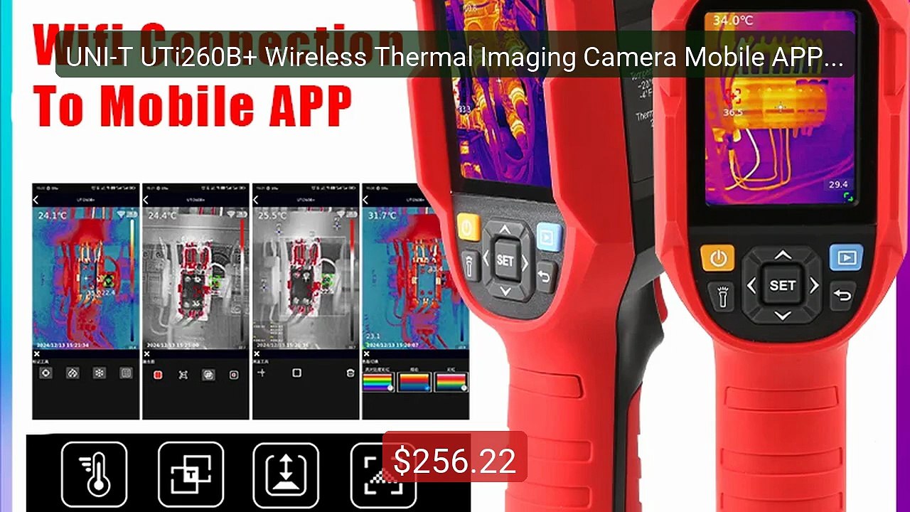 UNI-T UTi260B+ Wireless Thermal Imaging Camera Mobile APP 5... -- Top Pick 2026 | Unbeatable Price!