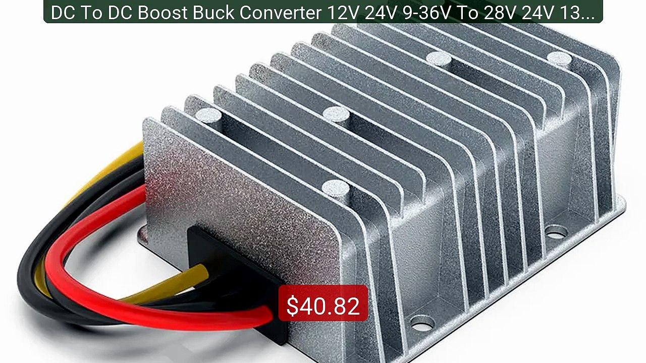 DC To DC Boost Buck Converter 12V 24V 9-36V To 28V 24V 13.8V 1... -- Hot Deal 2026 | Limited Offer!