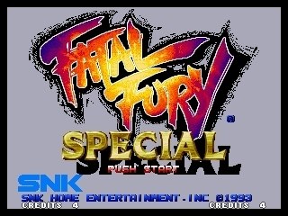 [Super Famicom] Fatal Fury Special : Test