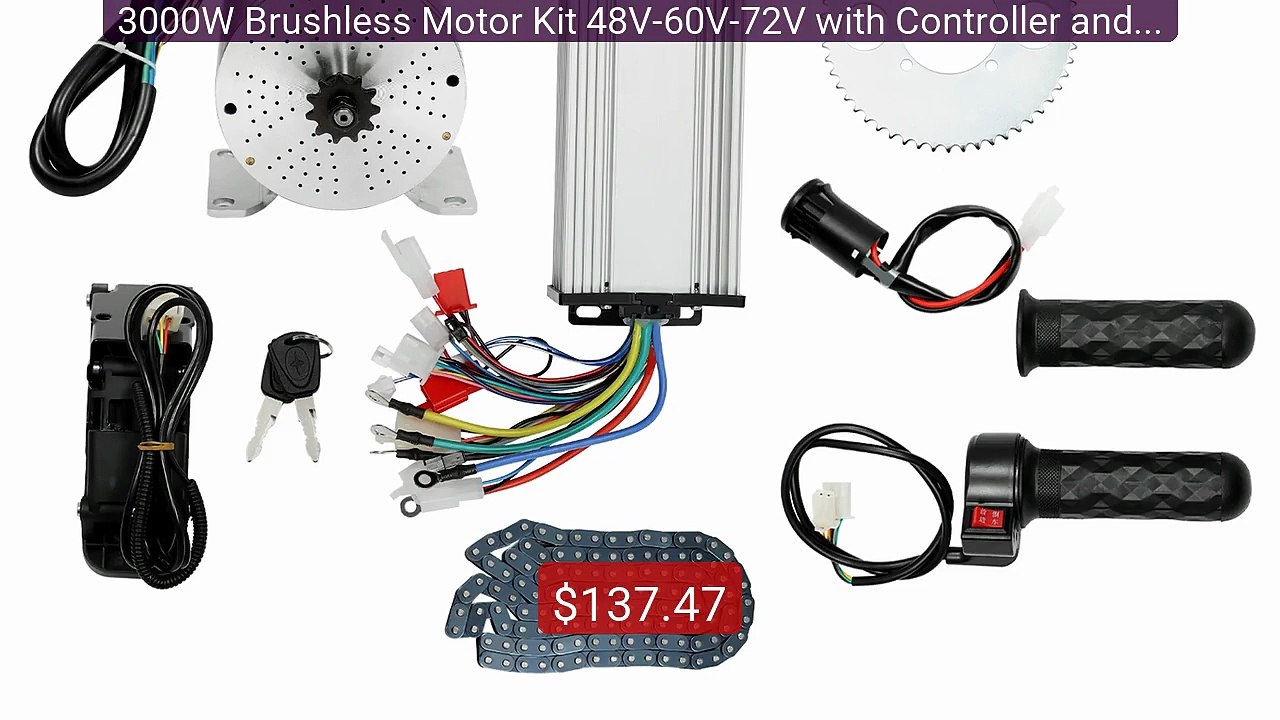 3000W Brushless Motor Kit 48V-60V-72V with Controller and Throttle ... -- Top Rated 2026 | Buy Now!