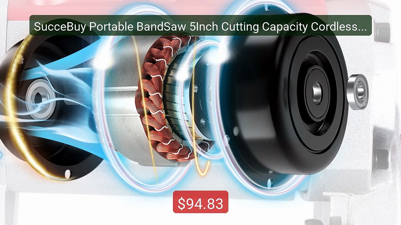 SucceBuy Portable BandSaw 5Inch Cutting Capacity Cordless Var... -- Amazing Value 2026 | Must Have!