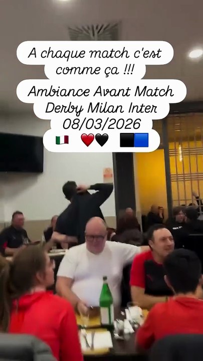 A chaque match c'est comme ça dans les Resto en Italie 🇮🇹 🔥🔥🔥 #calcio.mp4