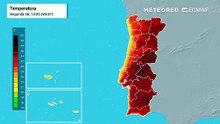 Veja como o calor evolui até às horas de maior temperatura em Castelo Branco, Évora e Beja