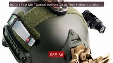 BOOIU Fast MH Tactical Helmet Glass Fiber Helmet Outdoor Activ... -- Best Buy 2026 | Great Quality!