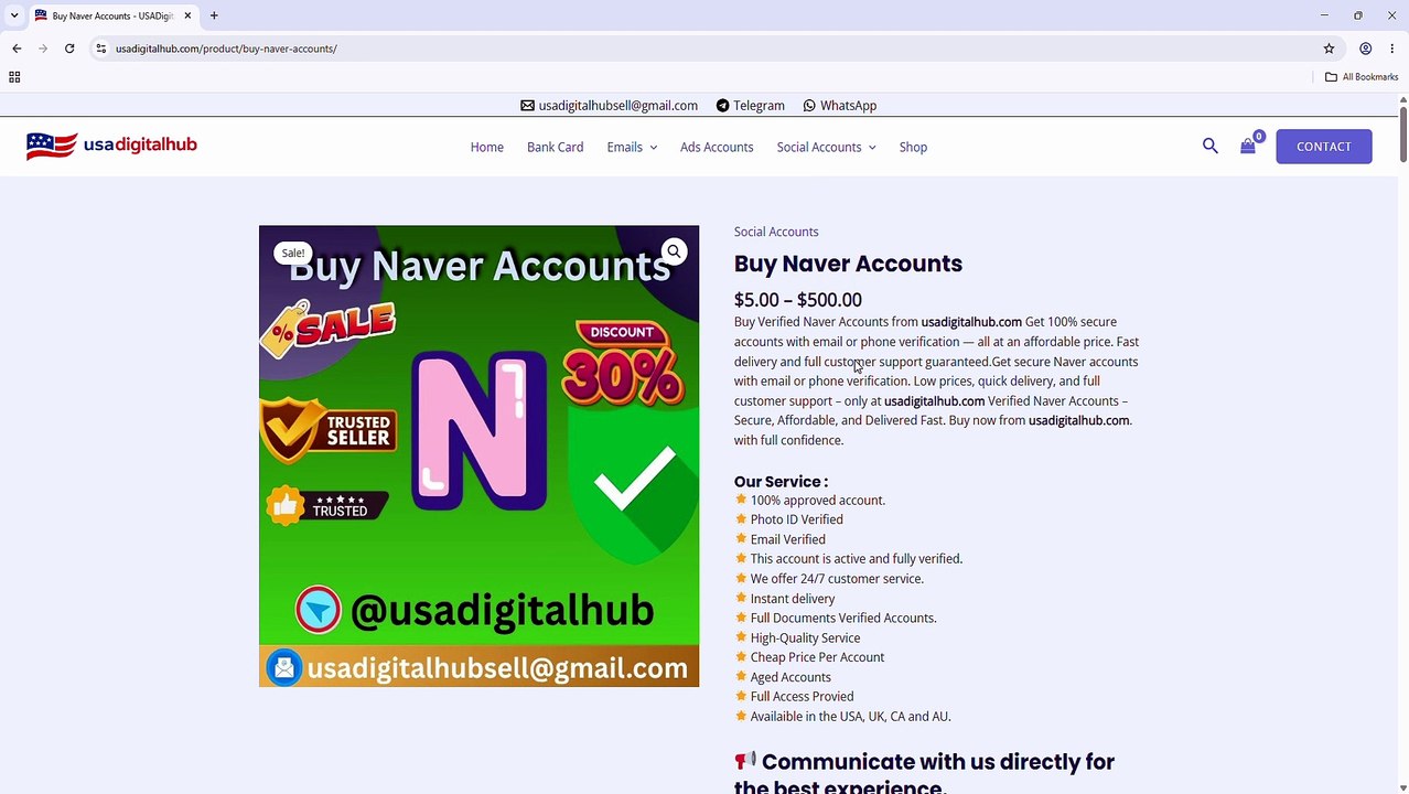 10 Best Platforms for Buying Old Veryfied Naver Accounts