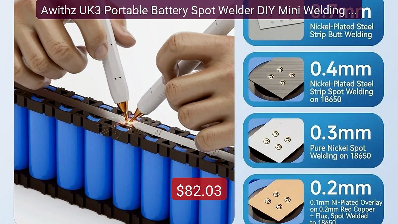 Awithz UK3 Portable Battery Spot Welder DIY Mini Welding Machi... -- Hot Deal 2026 | Limited Offer!