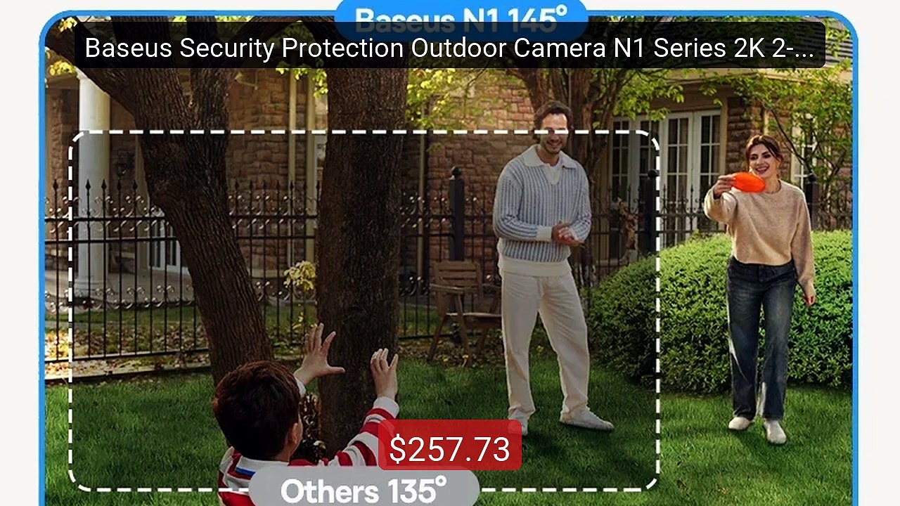 Baseus Security Protection Outdoor Camera N1 Series 2K 2-Cam Kit W... -- Best Deal 2026 | Shop Now!