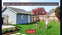 ANNKE 12MP POE Video Surveillance System 8CH NVR With 4/8 PCS ... -- Hot Deal 2026 | Limited Offer!