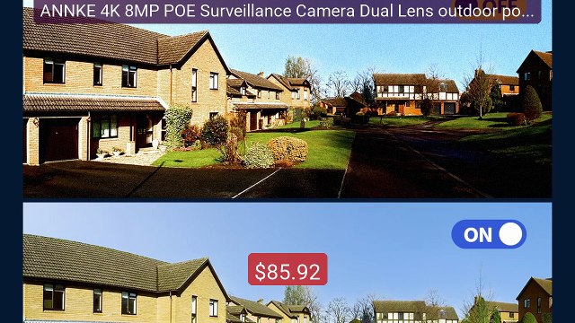 ANNKE 4K 8MP POE Surveillance Camera Dual Lens outdoor poe ... Top Pick 2026 | Unbeatable Price!