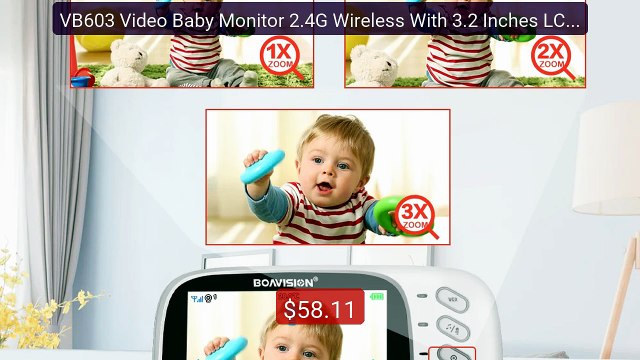 VB603 Video Baby Monitor 2.4G Wireless With 3.2 Inches LCD 2 W... Hot Deal 2026 | Limited Offer!