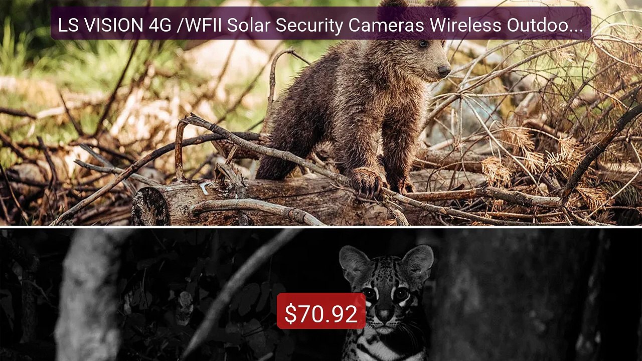 LS VISION 4G /WFII Solar Security Cameras Wireless Outdoor  2... -- Amazing Value 2026 | Must Have!