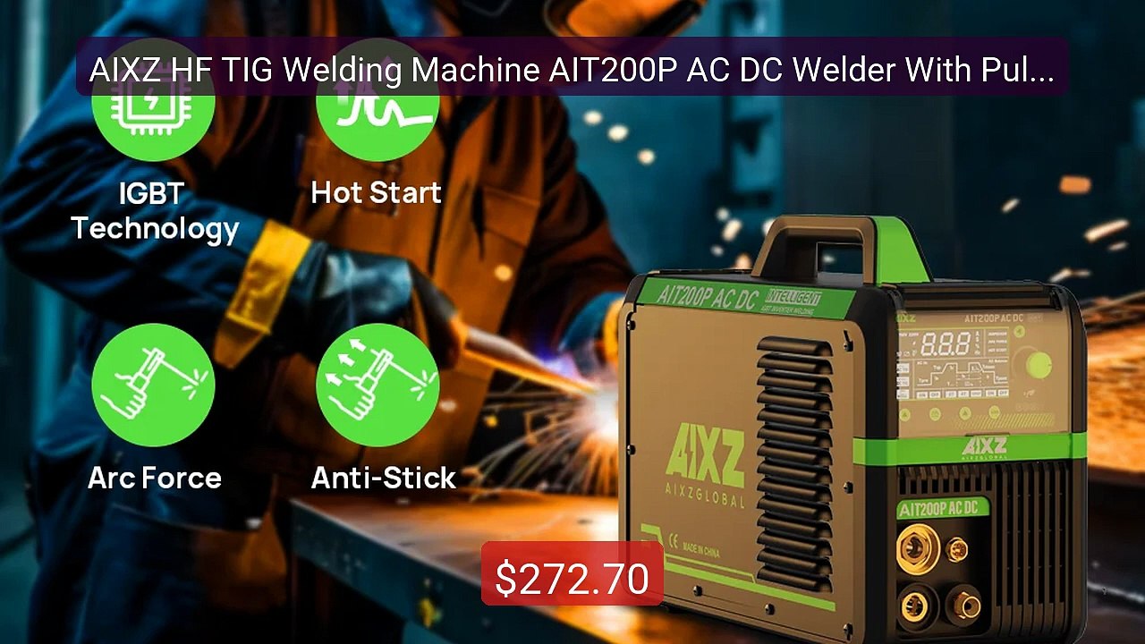 AIXZ HF TIG Welding Machine AIT200P AC DC Welder With Pulse 5 ... -- Hot Deal 2026 | Limited Offer!