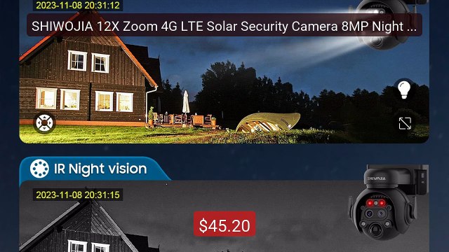 SHIWOJIA 12X Zoom 4G LTE Solar Security Camera 8MP Night Vision Dua... Top Rated 2026 | Buy Now!