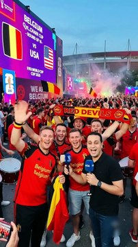 🇺🇸🔥 جماهير أمريكا تتوقع مفاجأة أمام بلجيكا في دور الـ16! هل يتحقق الحلم؟ ⚽🏆