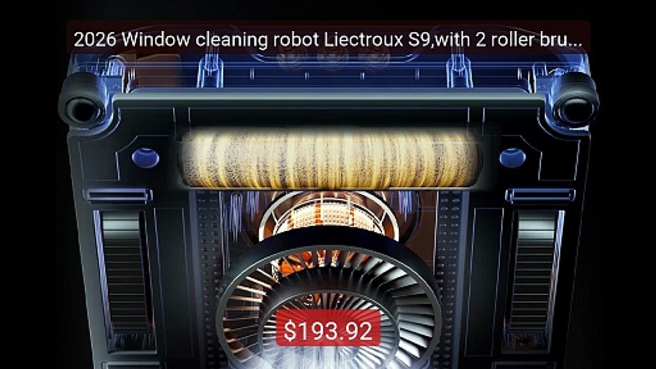 2026 Window cleaning robot Liectroux S9,with 2 roller brushes,... -- Best Buy 2026 | Great Quality!