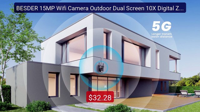 BESDER 15MP Wifi Camera Outdoor Dual Screen 10X Digital Zoom CCTV ... Best Deal 2026 | Shop Now!