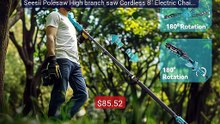 Seesii Polesaw High branch saw Cordless 8'' Electric Chainsaw ... -- Hot Deal 2026 | Limited Offer!