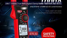 UNI-T 1000A True RMS Digital Clamp Meter 1000V AC DC Voltmeter Plie... -- Top Rated 2026 | Buy Now!