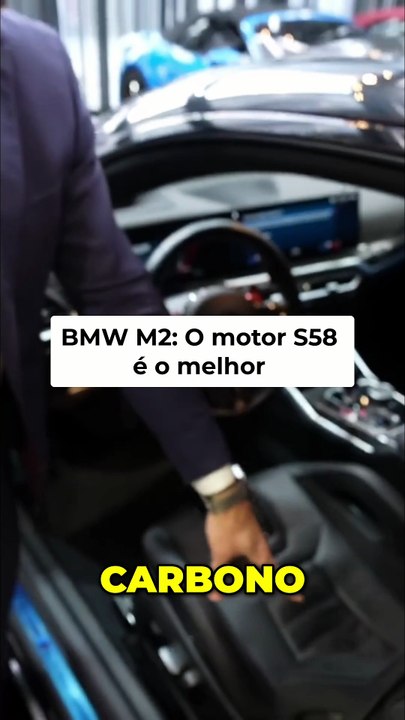 BMW M2 com motor S58... olha essa máquina!