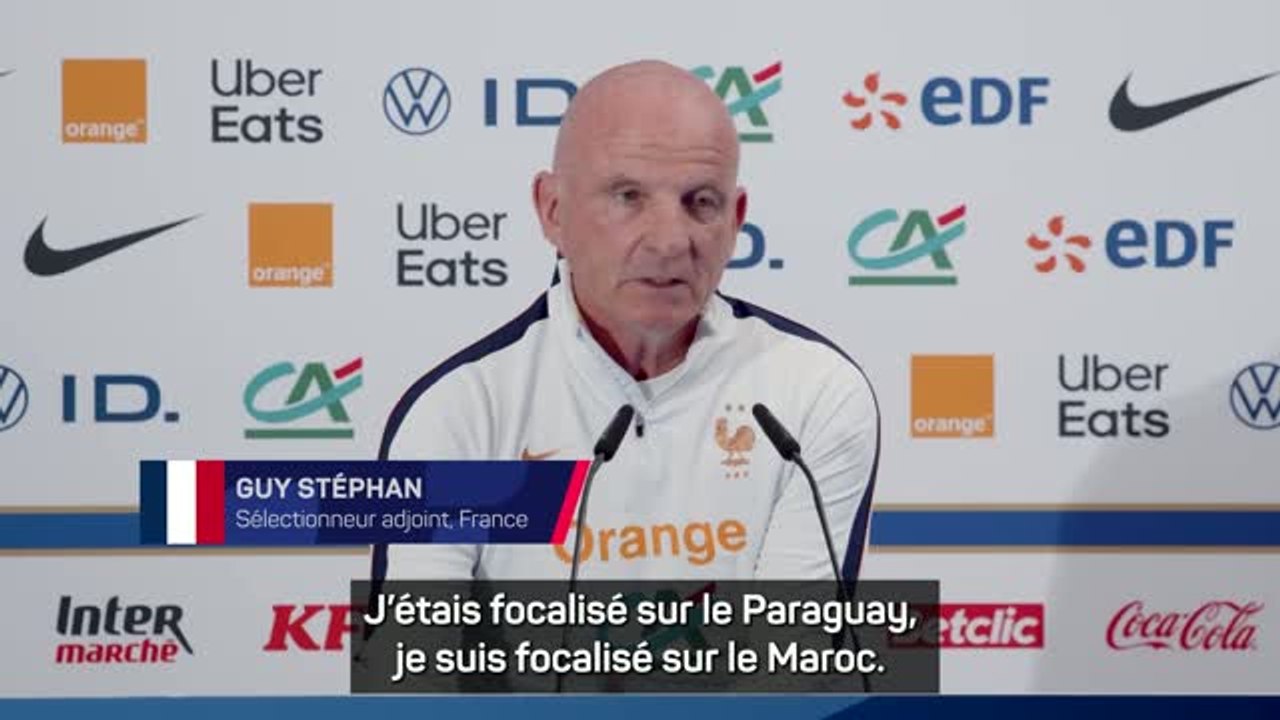 Affaire Balogun - Stéphan : “Tout ce qui se passe autour, ça me dépasse”