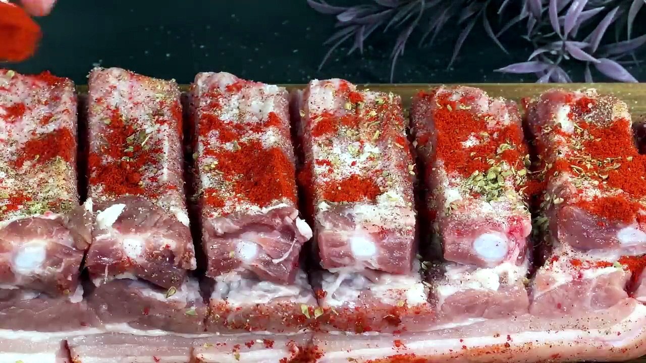 juicy pork ribs