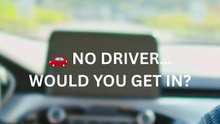 Would YOU Trust a Self-Driving Car? 🚗🤖
