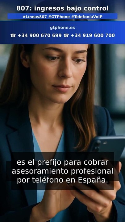 Prefijo 807: qué es, de dónde es y cuánto cuesta (en 1 minuto)