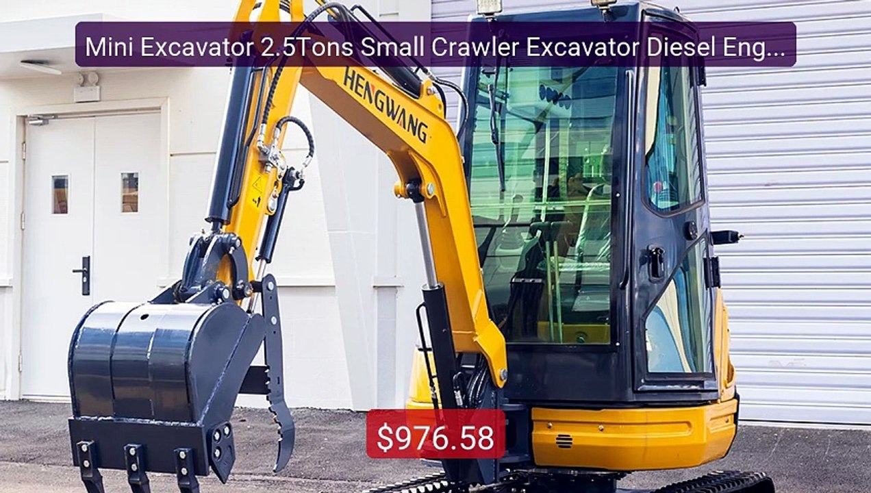 Mini Excavator 2.5Tons Small Crawler Excavator Diesel Engine M... -- Best Buy 2026 | Great Quality!