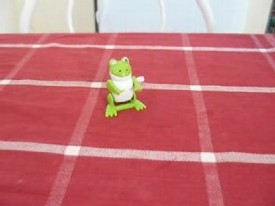 berangere et sa grenouille