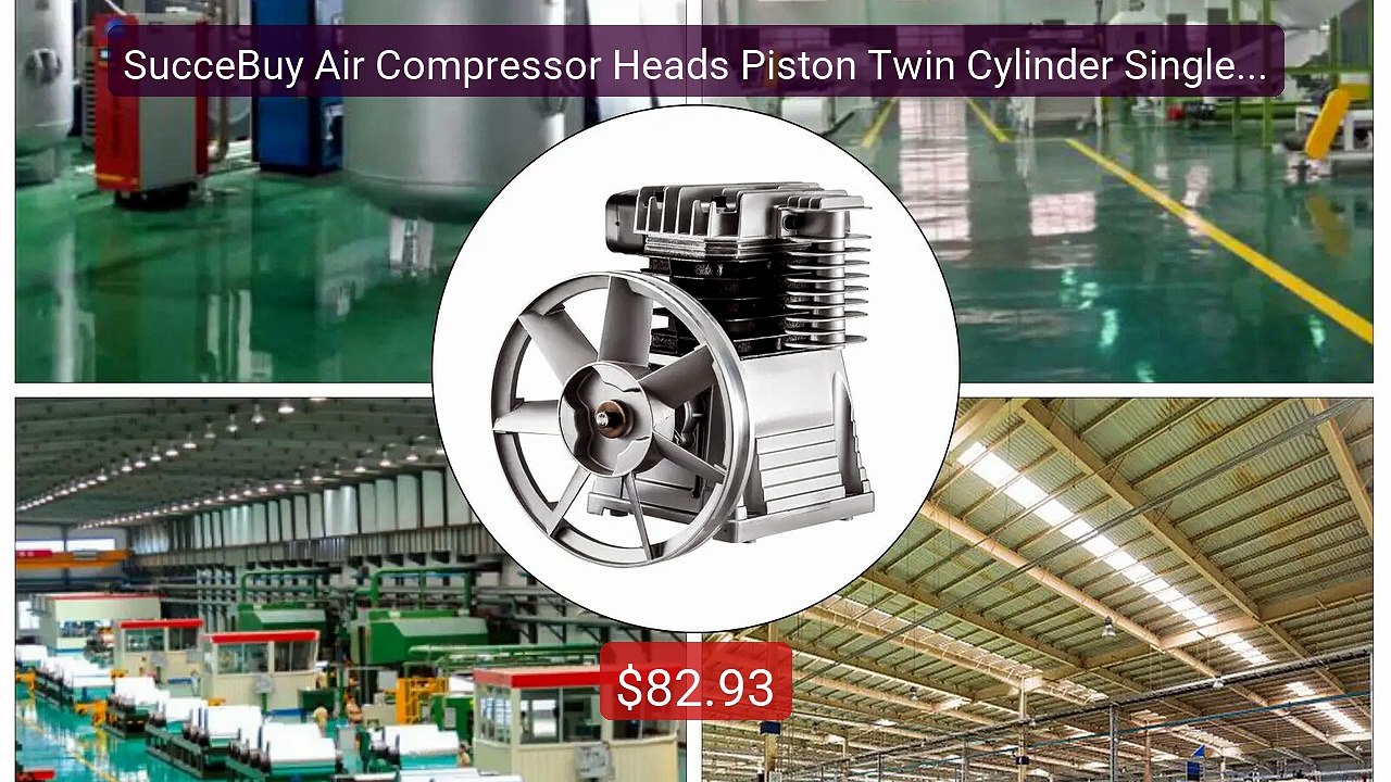 SucceBuy Air Compressor Heads Piston Twin Cylinder Single Stage 2.2... -- Top Rated 2026 | Buy Now!