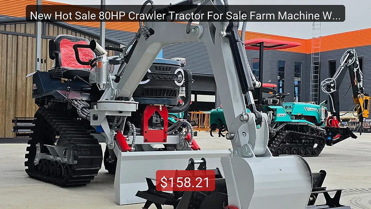 New Hot Sale 80HP Crawler Tractor For Sale Farm Machine With Hydrau... -- Top Rated 2026 | Buy Now!