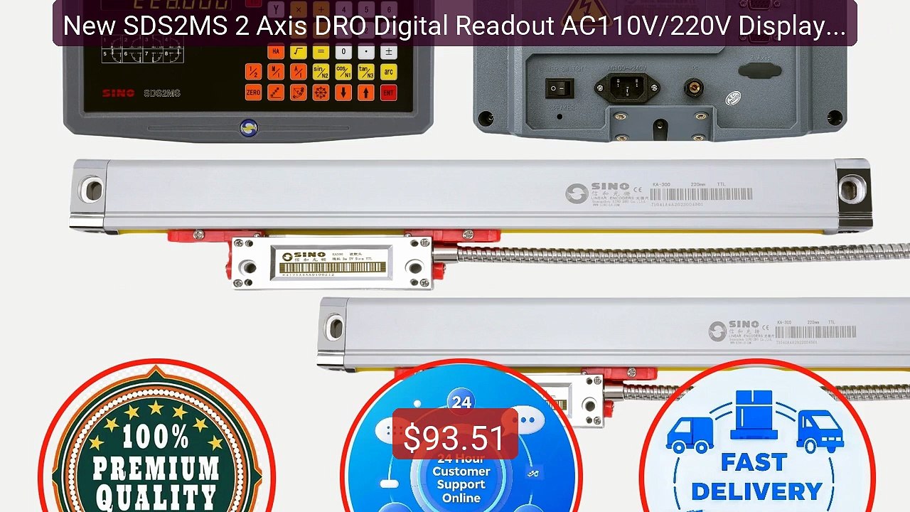 New SDS2MS 2 Axis DRO Digital Readout AC110V/220V Display a... -- Top Pick 2026 | Unbeatable Price!