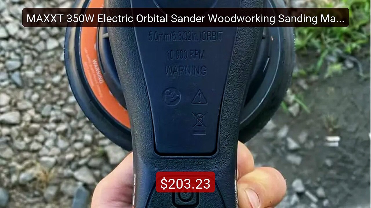 MAXXT 350W Electric Orbital Sander Woodworking Sanding Machine... -- Best Buy 2026 | Great Quality!