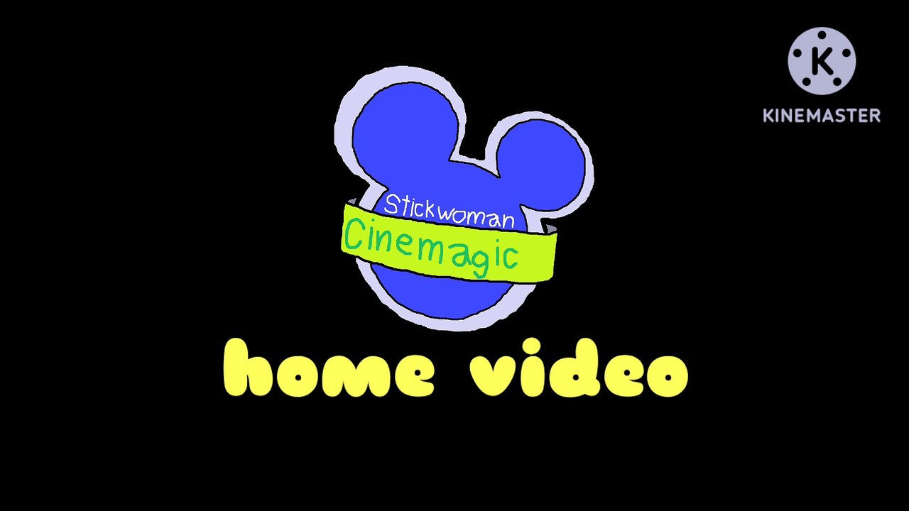 Stickwoman cinemagic home video logo