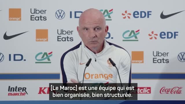 Bleus - Stéphan analyse le Maroc : “Une équipe de qualité”