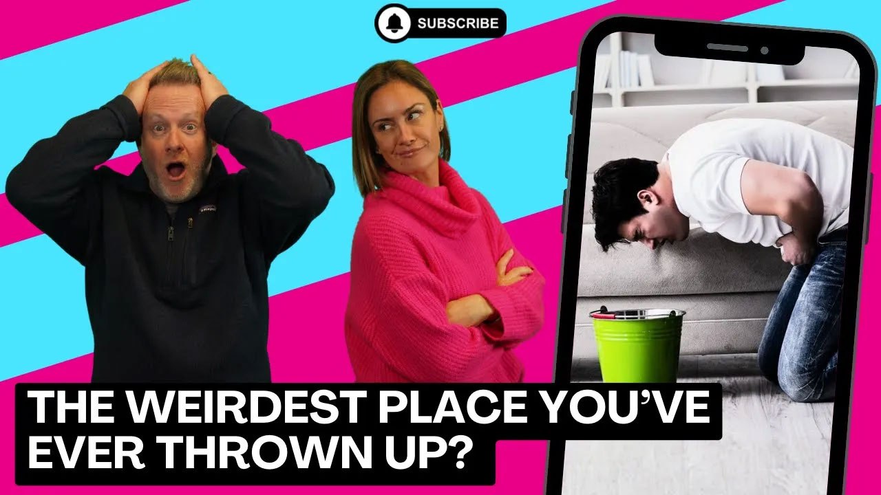 The Weirdest Place You’ve Ever Thrown Up? These Answers Are WILD…
