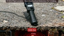 512Hz Pipe Locator - Non-Destructive Detection for Underground Pipe... -- Top Rated 2026 | Buy Now!