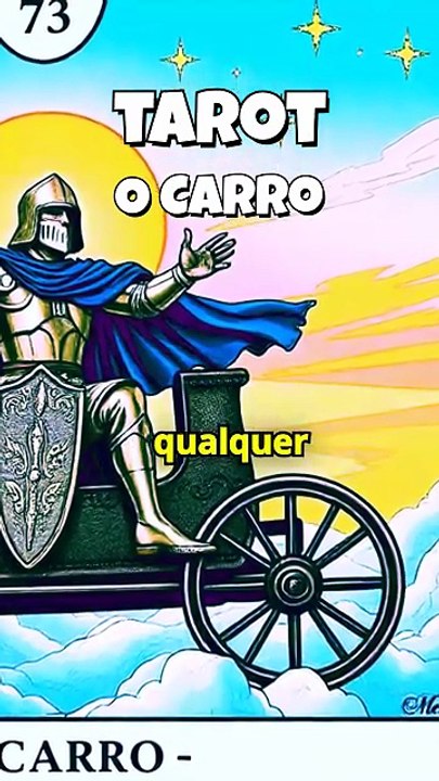 🎴 TAROT | O Carro — A Força Que Te Move