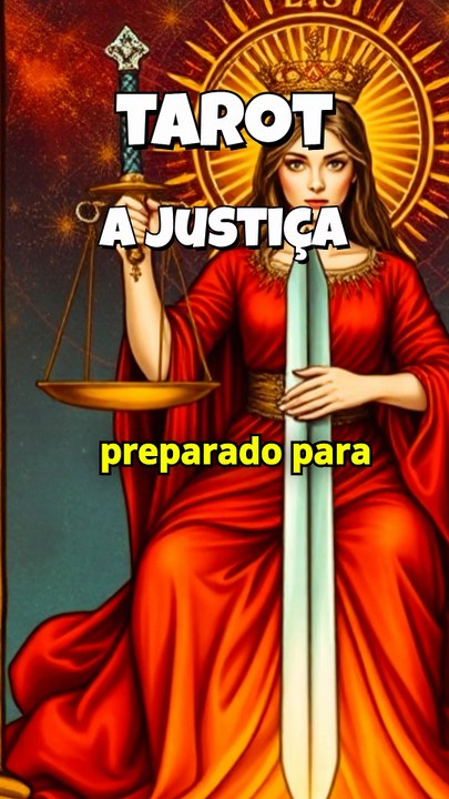 🎴 Tarot | A Justiça — O Reflexo das Suas Escolhas