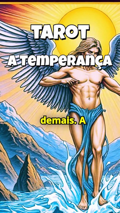 🎴 Tarot | A Temperança — O Segredo do Equilíbrio