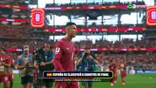 Las lágrimas de Ronaldo luego de jugar su último partido en un Mundial, tras la victoria de España sobre Portugal