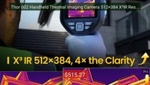 Thor 002 Handheld Thermal Imaging Camera 512×384 X³IR Resol... -- Top Pick 2026 | Unbeatable Price!