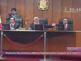 El reencuentro entre Fujimori y Montesinos