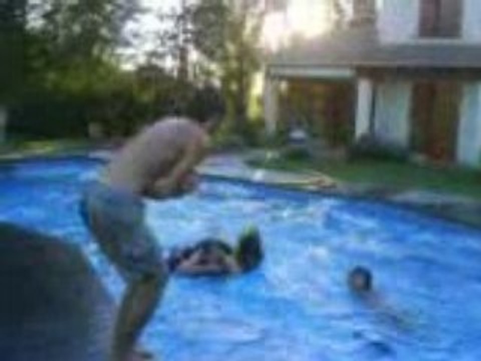 Tentative de salto arrieres