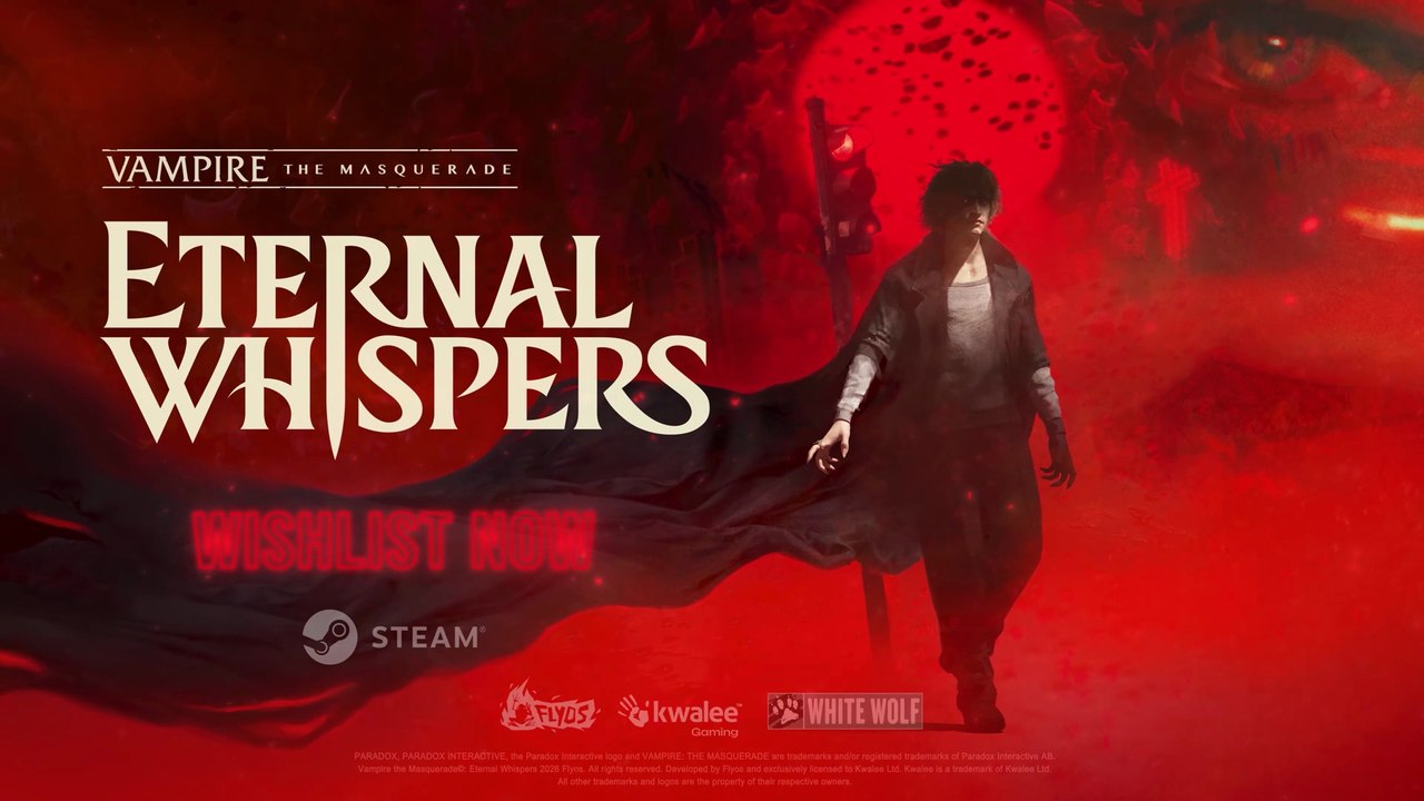 Vampire: The Masquerade – ETERNAL WHISPERS Official Trailer | NEW Story RPG Coming Soon (2026)