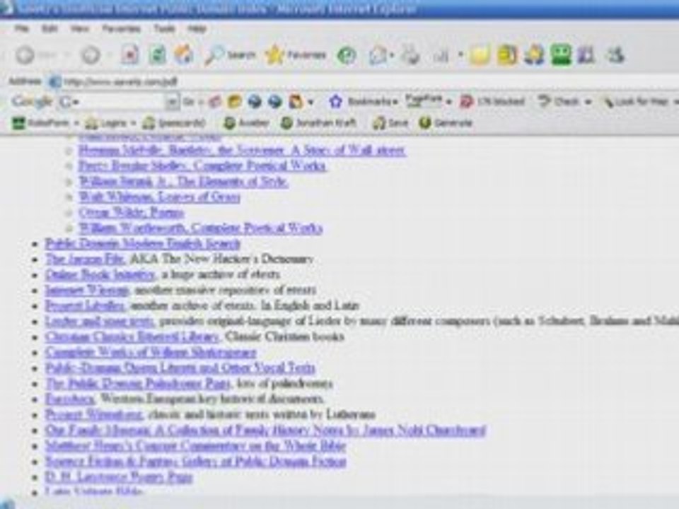 Public Domain Works: How To Find Public Domain Works Online