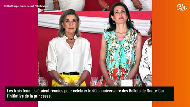 Caroline de Monaco radieuse aux côtés de ses filles Charlotte Casiraghi et Alexandra de Hanovre : cette occasion spéciale qui les a réunies